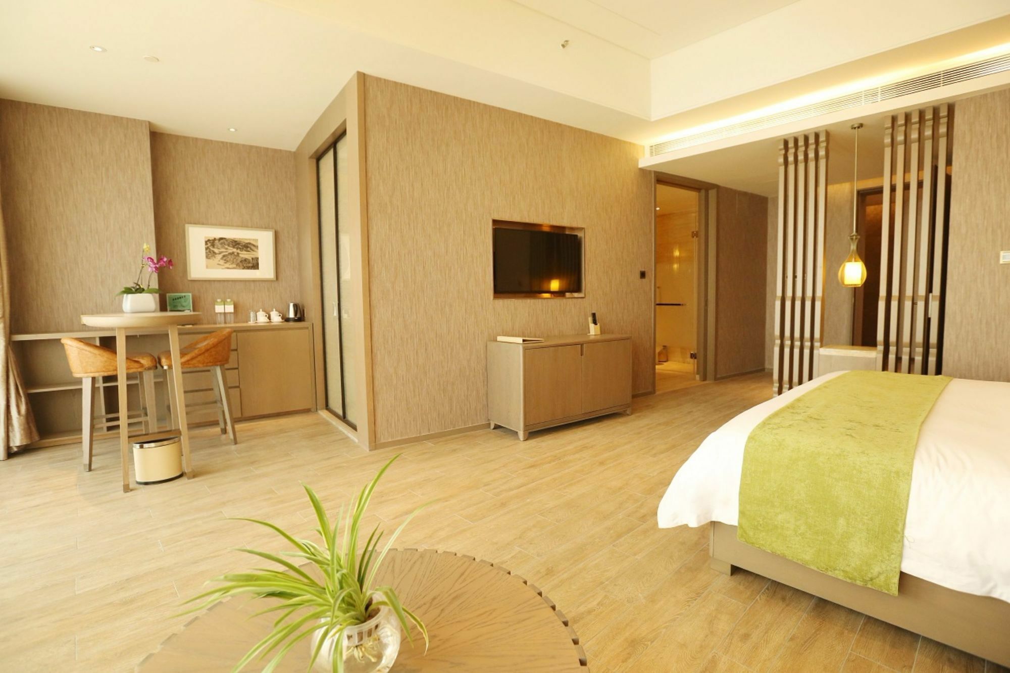 Qingdao Mangrove Tree Resort World - Red Coral Hotel Jiaonan Esterno foto